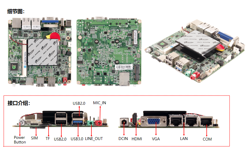 凌壹工控主板NANO-J1900T-2C2L細(xì)節(jié)圖
